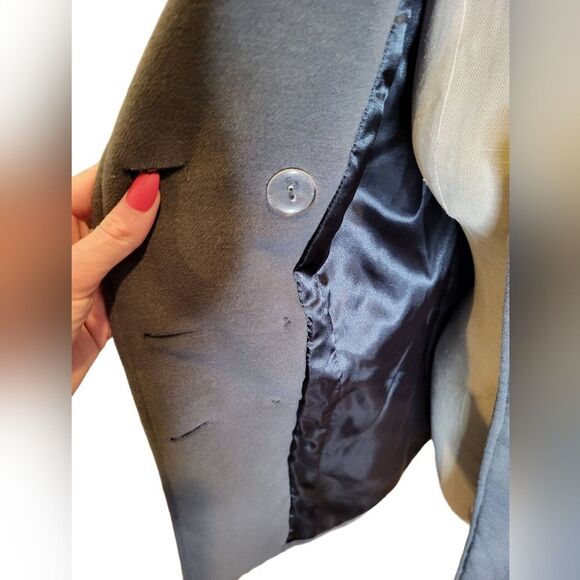 Worthington Double Breasted Shearling Coat- Size M - Picture 7 of 12